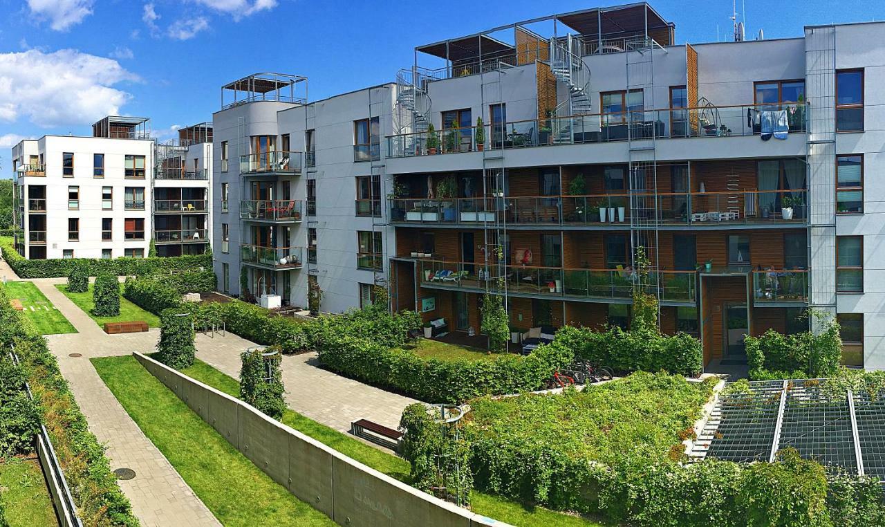 Nadmorski Dwor Wood Apartment Gdańsk Exteriör bild